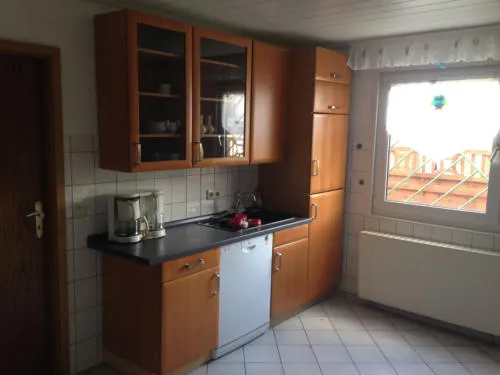 Blick in die Küche