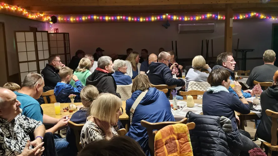 Gäste im Vereinsheim