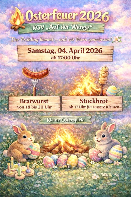 Flyer Osterfeuer