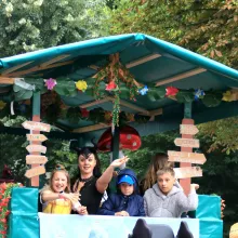 KGV Auf der Wenge beim Kirmesumzug der 541. Cranger Kirmes