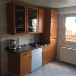 Blick in die Küche